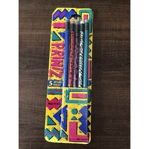 Vintage Pencils New Old Stock Vintage 1994 Pentech Printz 5 Untamed Pencils #2